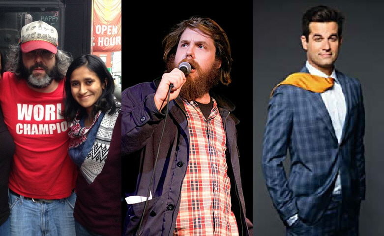 Judah Friedlander, Aparna Nancherla, Dan St Germain, and Michael Kosta